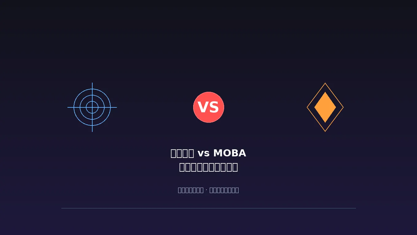 射击游戏vsMOBA:辅助需求到底差在哪?